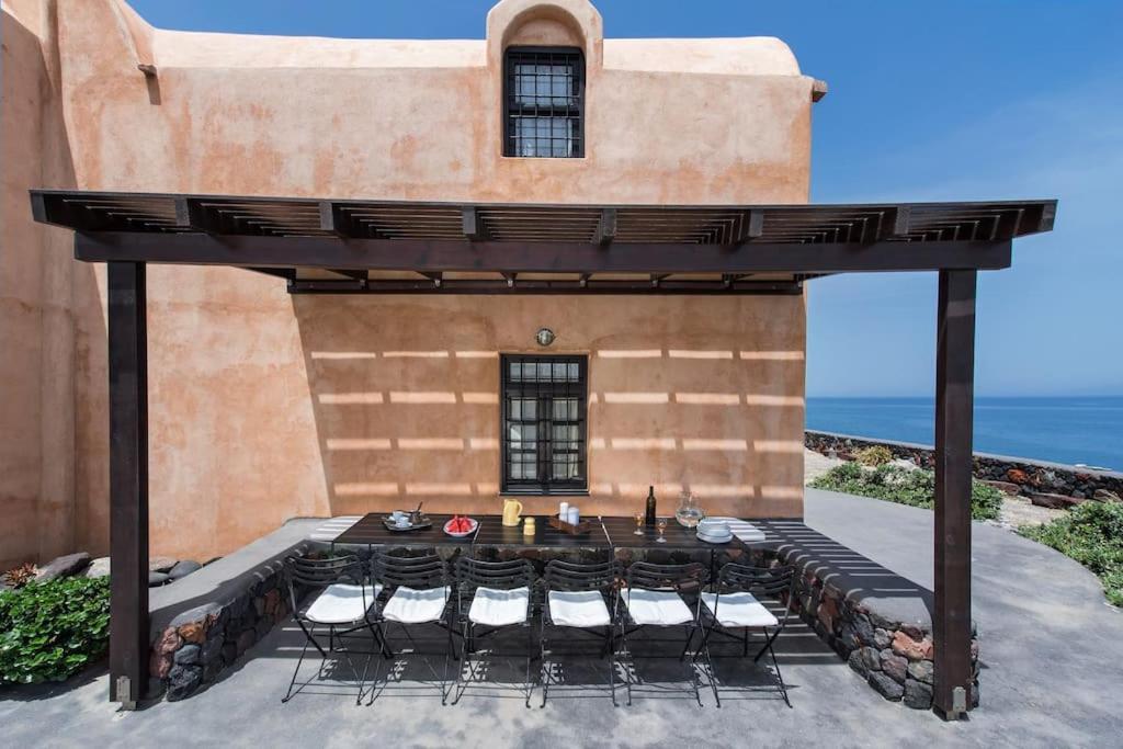 Ramni House: Private Villa With Pool By The Sea Oía Exteriér fotografie
