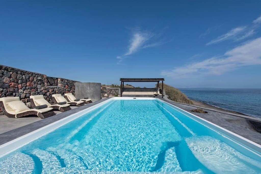 Ramni House: Private Villa With Pool By The Sea Oía Exteriér fotografie