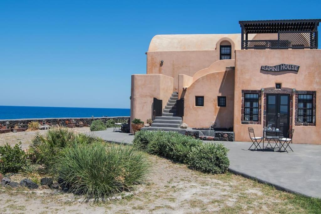 Ramni House: Private Villa With Pool By The Sea Oía Exteriér fotografie