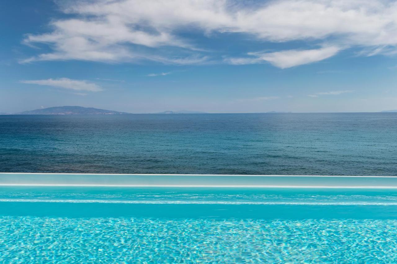 Ramni House: Private Villa With Pool By The Sea Oía Exteriér fotografie